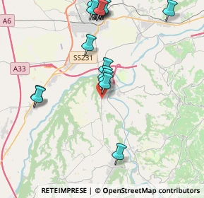 Mappa Strada del Corno, 12062 Cherasco CN, Italia (4.56938)