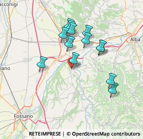 Mappa Via L. Einaudi, 12062 Cherasco CN, Italia (6.54231)