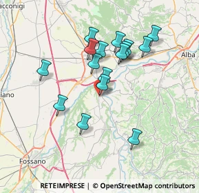 Mappa Strada del Corno, 12062 Cherasco CN, Italia (6.49438)