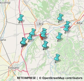 Mappa Strada del Corno, 12062 Cherasco CN, Italia (6.38533)