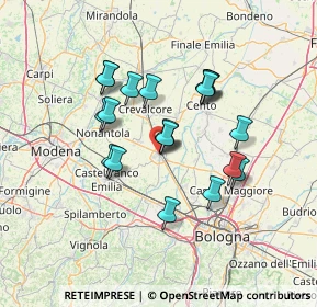 Mappa Via Giacomo Puccini, 40017 San Giovanni in Persiceto BO, Italia (11.4775)