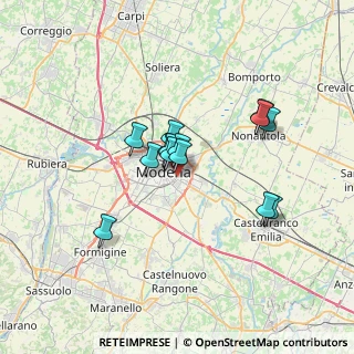 Mappa Via Ruggero Leoncavallo, 41122 Modena MO, Italia (5.20071)