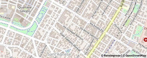 Mappa Modena