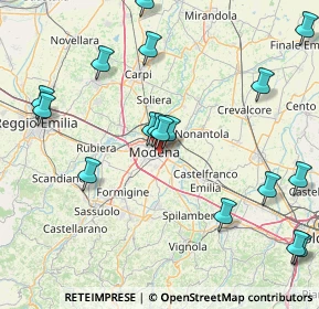 Mappa Via Monte Sabotino, 41124 Modena MO, Italia (19.52941)