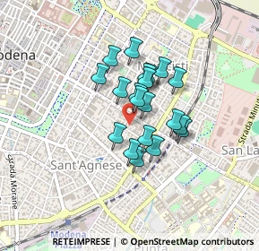 Mappa Via Monte Sabotino, 41124 Modena MO, Italia (0.2945)