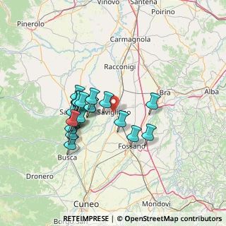 Mappa , 12038 Savigliano CN, Italia (11.8495)