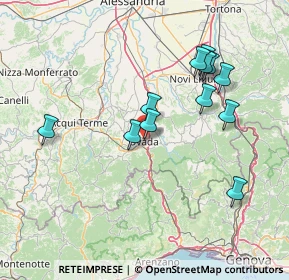 Mappa Vico Madonnetta, 15076 Ovada AL, Italia (14.575)