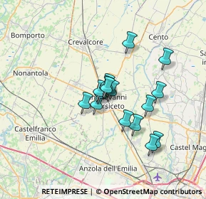 Mappa Via Catalani, 40017 San Giovanni in Persiceto BO, Italia (4.92813)