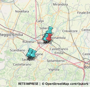 Mappa Via Valentino Contri, 41124 Modena MO, Italia (8.21615)