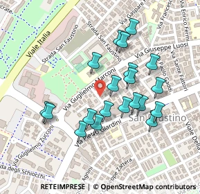 Mappa Via Jacopo Cavedone, 41124 Modena MO, Italia (0.213)