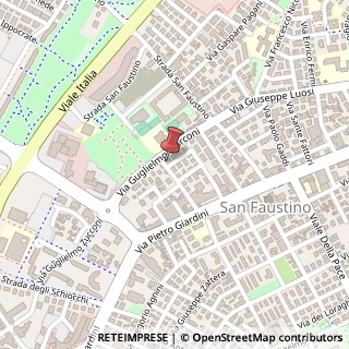 Mappa Via Jacopo Cavedone, 86, 41124 Modena, Modena (Emilia Romagna)