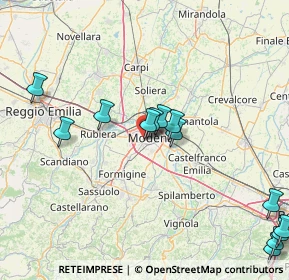 Mappa Via Jacopo Cavedone, 41124 Modena MO, Italia (19.37538)