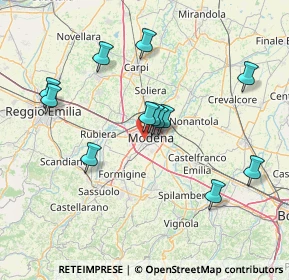 Mappa Via Jacopo Cavedone, 41124 Modena MO, Italia (14.34917)