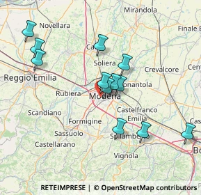 Mappa Via Jacopo Cavedone, 41124 Modena MO, Italia (14.19917)