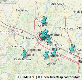 Mappa Via Jacopo Cavedone, 41124 Modena MO, Italia (10.06545)