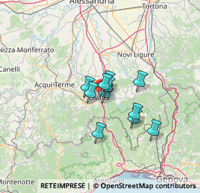 Mappa Vico Ancora, 15076 Ovada AL, Italia (8.30091)