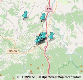 Mappa Via San Sebastiano, 15076 Ovada AL, Italia (1.43)