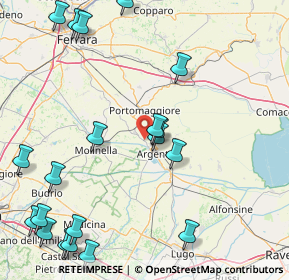 Mappa Via Adriatica, 44011 Argenta FE, Italia (22.5215)