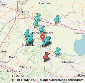 Mappa Via Adriatica, 44011 Argenta FE, Italia (10.356)