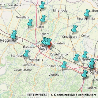 Mappa Viale della Resistenza, 41122 Modena MO, Italia (21.665)