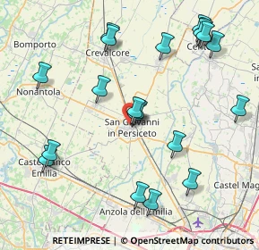 Mappa Circonvallazione Liberazione, 40017 San Giovanni in Persiceto BO, Italia (9.23)