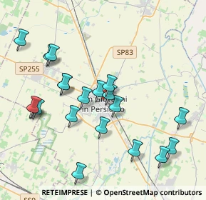 Mappa Via Dogali, 40017 San Giovanni in Persiceto BO, Italia (4.185)