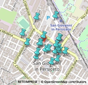 Mappa Via Dogali, 40017 San Giovanni in Persiceto BO, Italia (0.188)