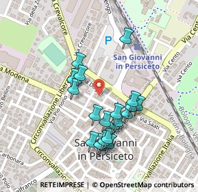 Mappa Via Dogali, 40017 San Giovanni in Persiceto BO, Italia (0.21)