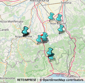 Mappa Lung'Orba Giuseppe Mazzini, 15076 Ovada AL, Italia (11.695)