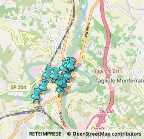 Mappa Lungostura Oddini, 15076 Ovada AL, Italia (0.66273)