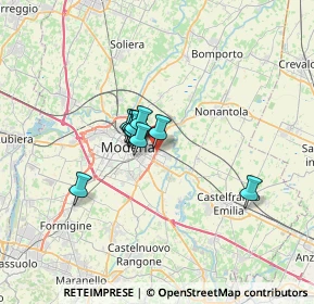 Mappa Via Paolo Bentivoglio, 41122 Modena MO, Italia (3.94364)
