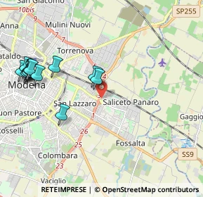 Mappa Via Paolo Bentivoglio, 41122 Modena MO, Italia (2.46308)