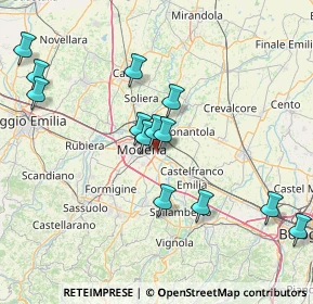 Mappa Via Paolo Bentivoglio, 41122 Modena MO, Italia (15.92462)