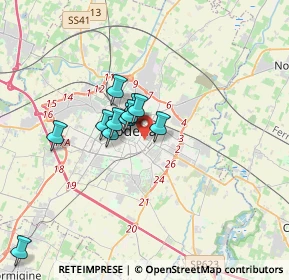 Mappa Via Monte Sabotino, 41122 Modena MO, Italia (2.62455)