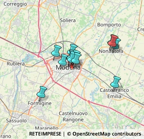 Mappa Via Monte Sabotino, 41122 Modena MO, Italia (4.75385)