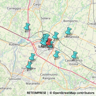 Mappa Via Monte Sabotino, 41122 Modena MO, Italia (4.84357)