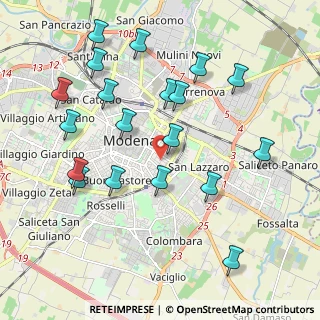 Mappa Via Monte Sabotino, 41122 Modena MO, Italia (2.20263)