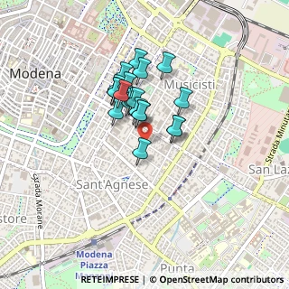 Mappa Via Monte Sabotino, 41122 Modena MO, Italia (0.3045)