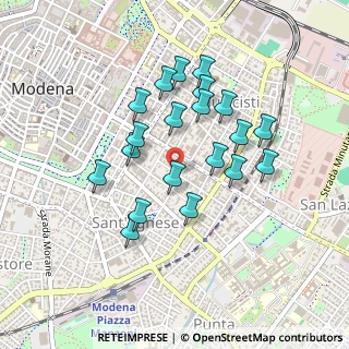 Mappa Via Monte Sabotino, 41122 Modena MO, Italia (0.4025)