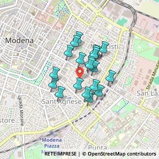 Mappa Via Monte Sabotino, 41122 Modena MO, Italia (0.315)