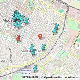 Mappa Via Monte Sabotino, 41122 Modena MO, Italia (0.701)