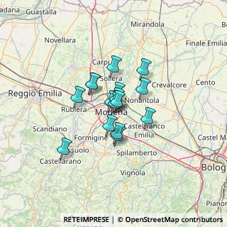 Mappa Via Monte Sabotino, 41122 Modena MO, Italia (8.10063)
