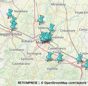 Mappa Via Monte Sabotino, 41122 Modena MO, Italia (15.71385)