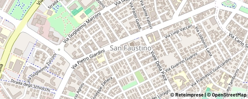 Mappa Modena