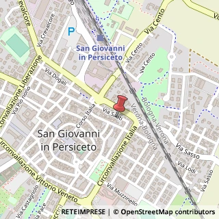 Mappa Via Saati, 39, 40017 San Giovanni in Persiceto, Bologna (Emilia Romagna)