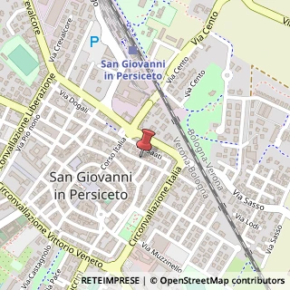 Mappa Via Sant' Apollinare, 16, 40017 San Giovanni in Persiceto, Bologna (Emilia Romagna)