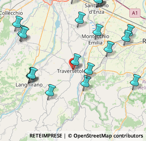 Mappa Via Martiri di Cefalonia e Corfù, 43029 Traversetolo PR, Italia (10.4335)