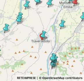 Mappa Via Martiri di Cefalonia e Corfù, 43029 Traversetolo PR, Italia (6.3285)
