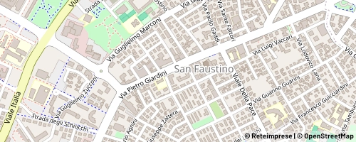 Mappa Modena
