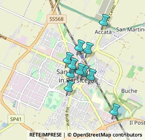 Mappa Via XX Settembre, 40017 San Giovanni In Persiceto BO, Italia (0.6)